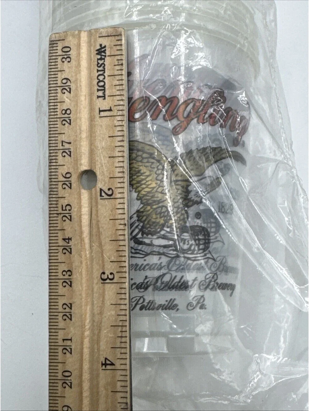 Vintage Sleeve 49 YUENGLING Plastic Party Cups 12oz Winpak Pottsville PA